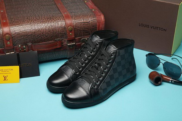 LV High-Top Fashion Men Shoes--104